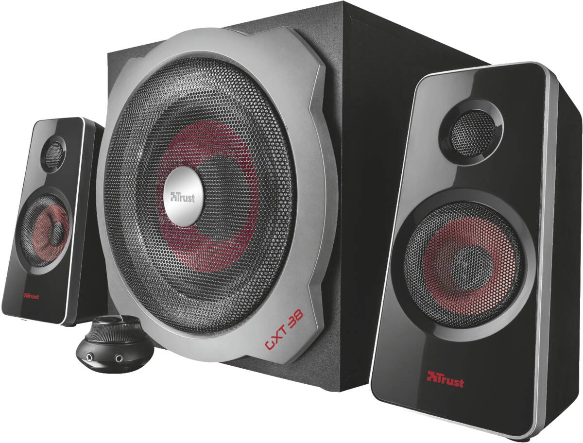 Trust GXT 38 2.1 Subwoofer Speaker Set – Schwarz