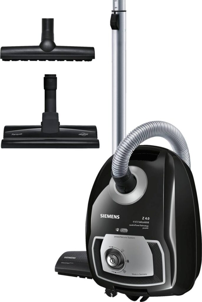 Siemens VSZ4GMJUBI Schwarz-Silber Staubsauger