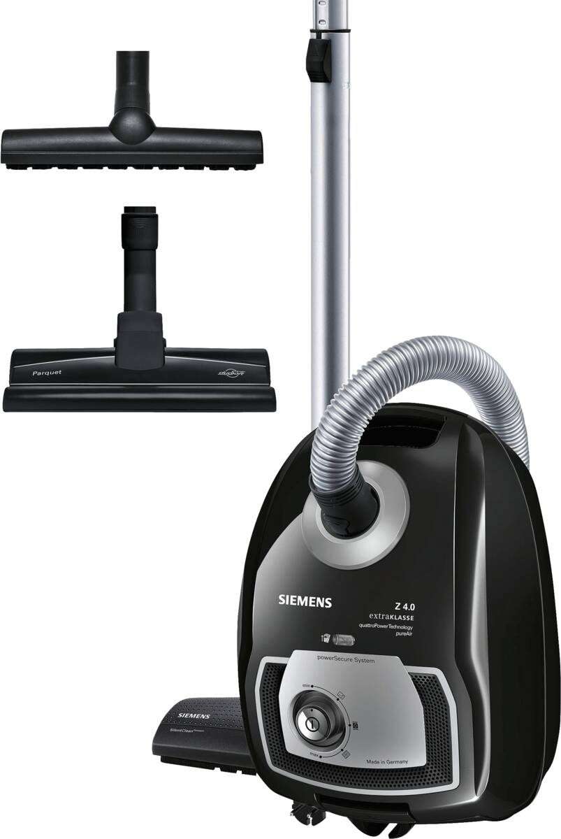 Siemens VSZ4GMJUBI Schwarz-Silber Staubsauger