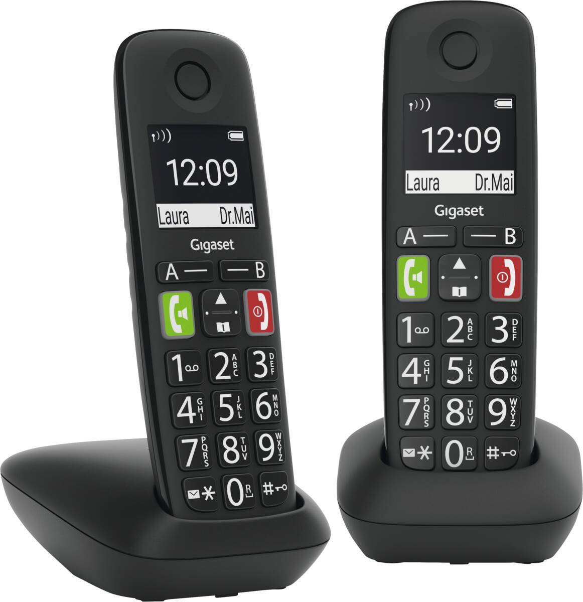 Gigaset E290 Duo – Schwarz