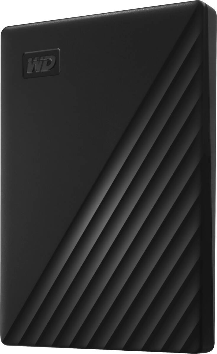 Western Digital WD My Passport 2TB Schwarz Speicherlösung Produktbild 2