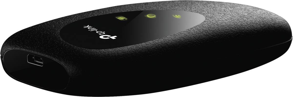 TP-Link M7010 Mobiler 4G/LTE-WLAN-Router – Schwarz Produktbild 3