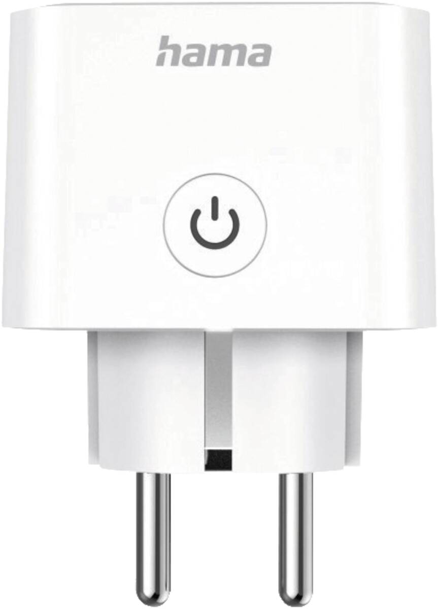 Hama 176654 Smarte WLAN-Steckdose, Matter, PM – Weiss