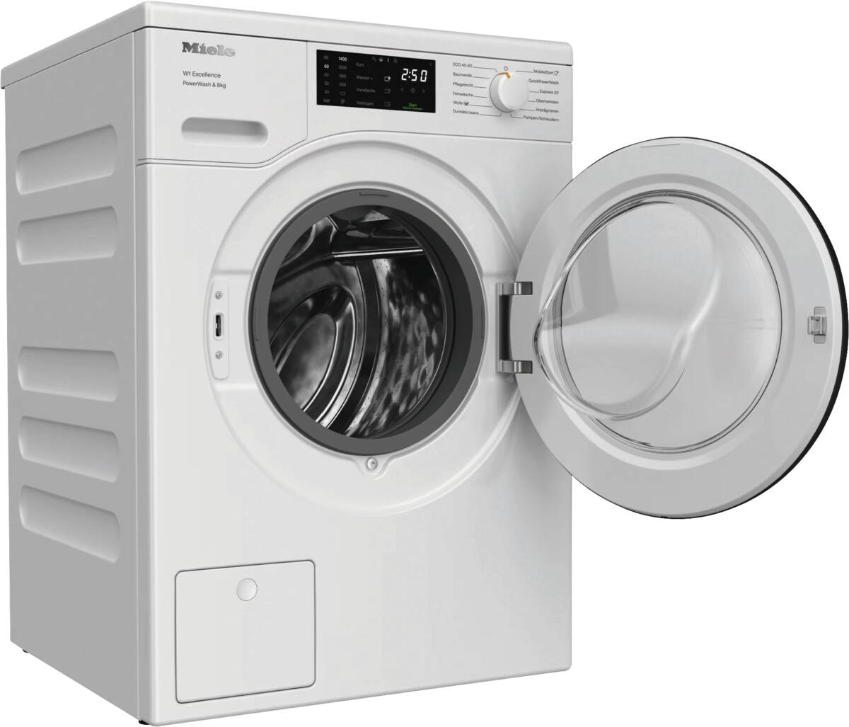 Miele WEB 365 WPS Waschmaschine Lotosweiß Produktbild 2