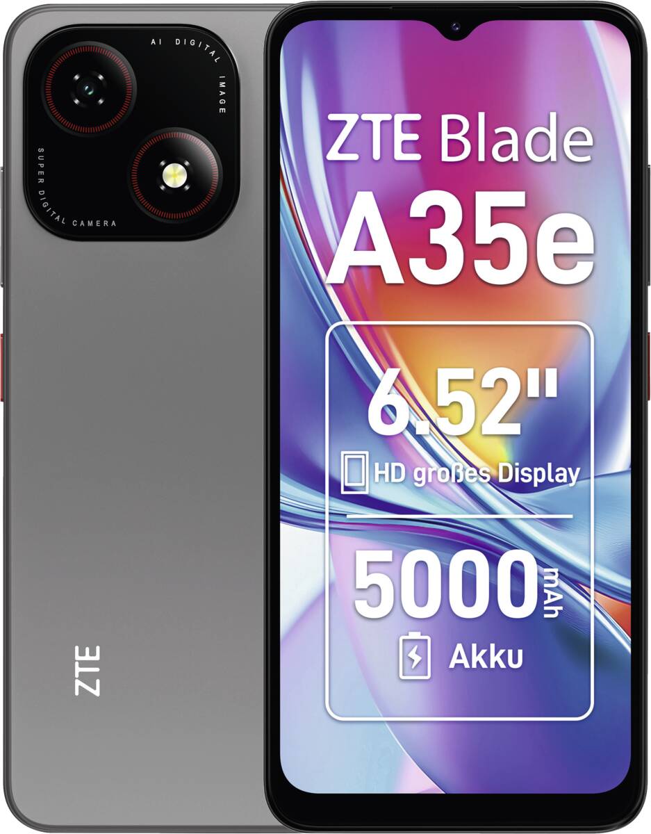ZTE Blade A35e 64GB – Silver Gray