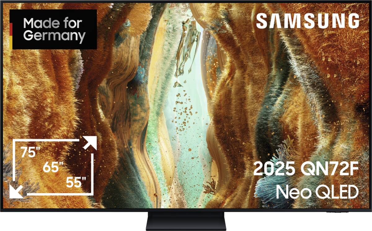 Samsung GQ65QN72FATXZG Schwarz 65 Zoll 4K TV