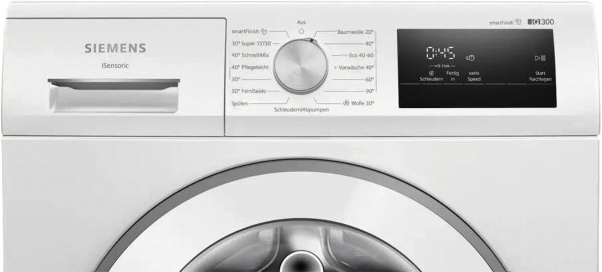 Siemens WM14N01EP Weiß Waschmaschine Produktbild 2