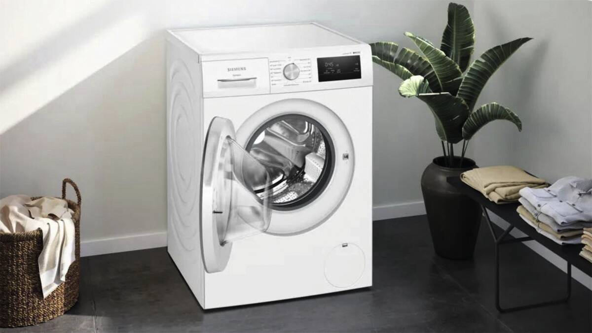 Siemens WM14N01EP Weiß Waschmaschine Produktbild 3