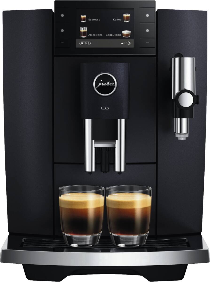 JURA E8 (ED) Cosmic Black Kaffeevollautomat Produktbild 2