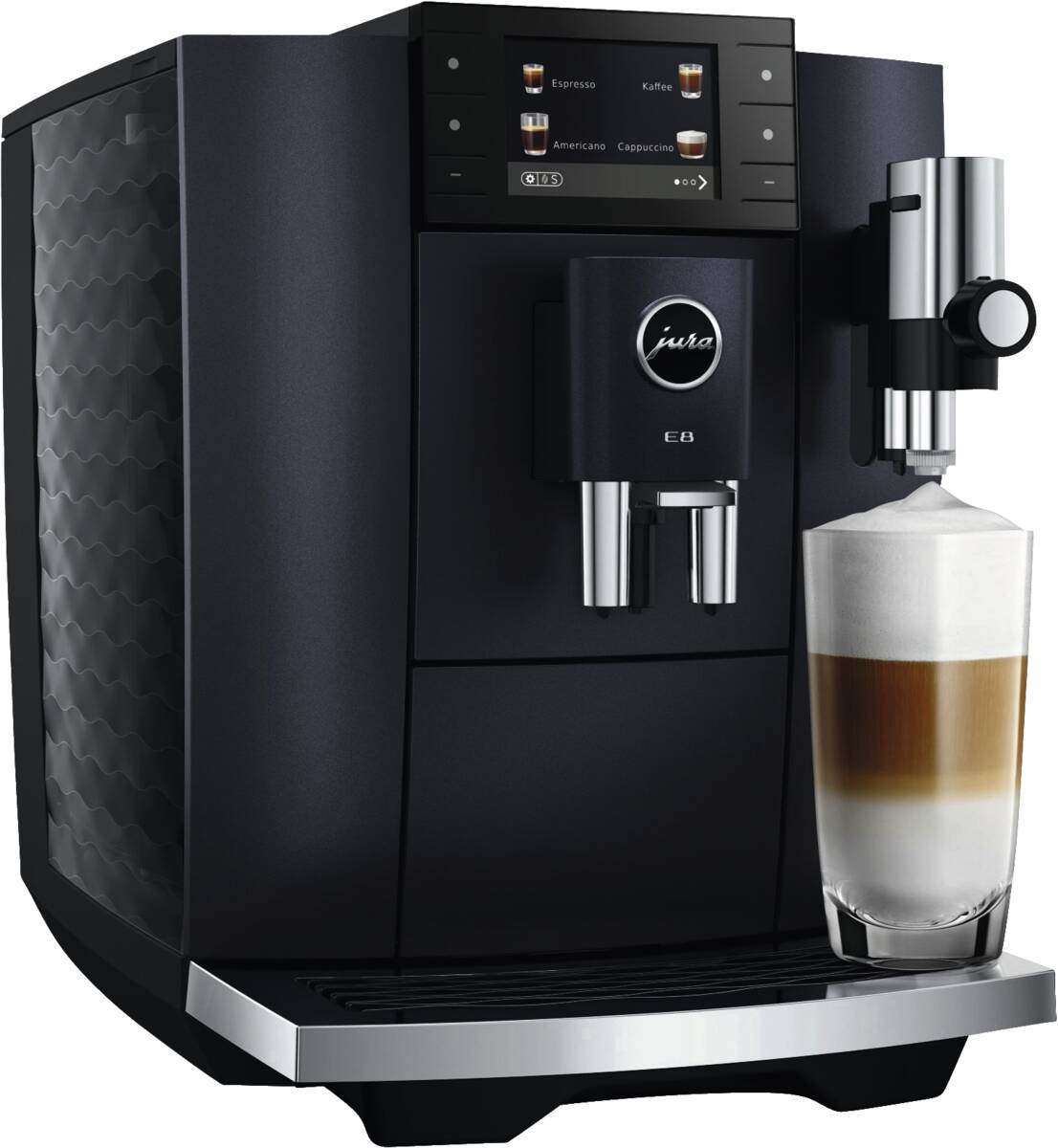 JURA E8 (ED) Cosmic Black Kaffeevollautomat Produktbild 3