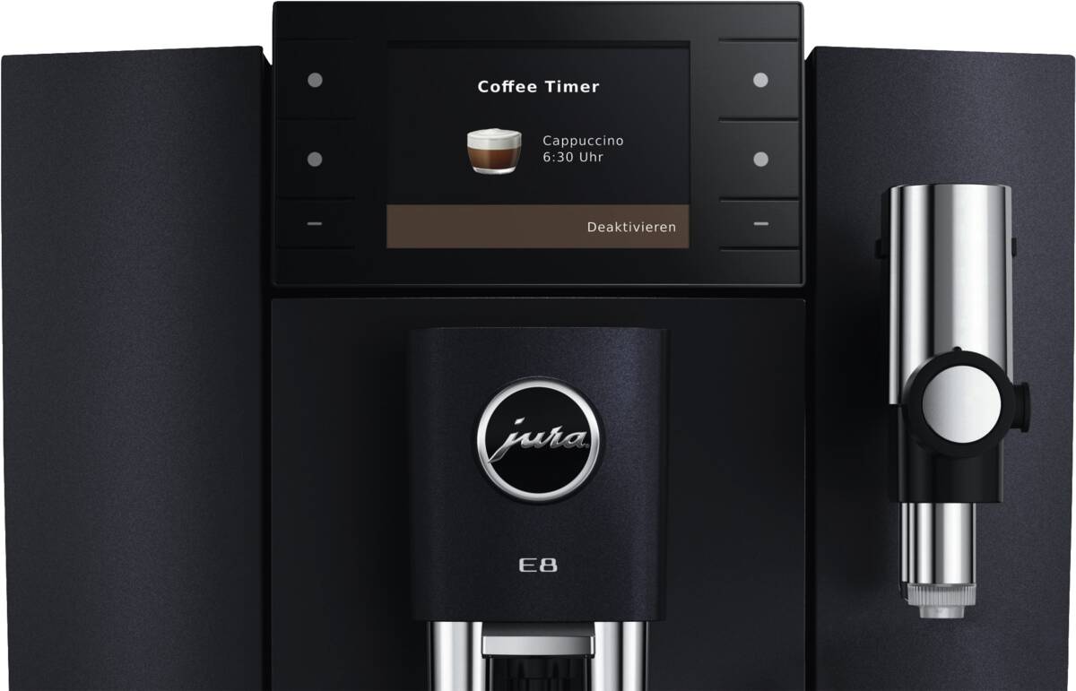 JURA E8 (ED) Cosmic Black Kaffeevollautomat Produktbild 5