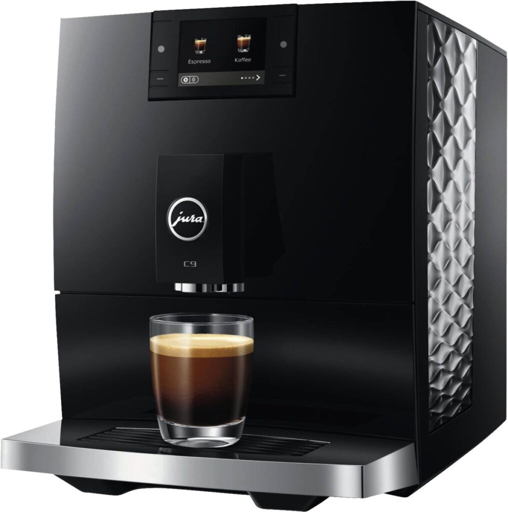 JURA C9 (EA), 17 Spezialitäten, Hot+Lig Piano Kaffeevollautomat