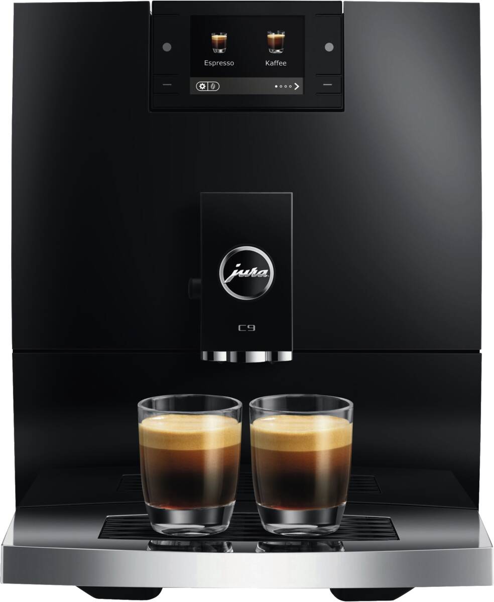 JURA C9 (EA), 17 Spezialitäten, Hot+Lig Piano Kaffeevollautomat Produktbild 2