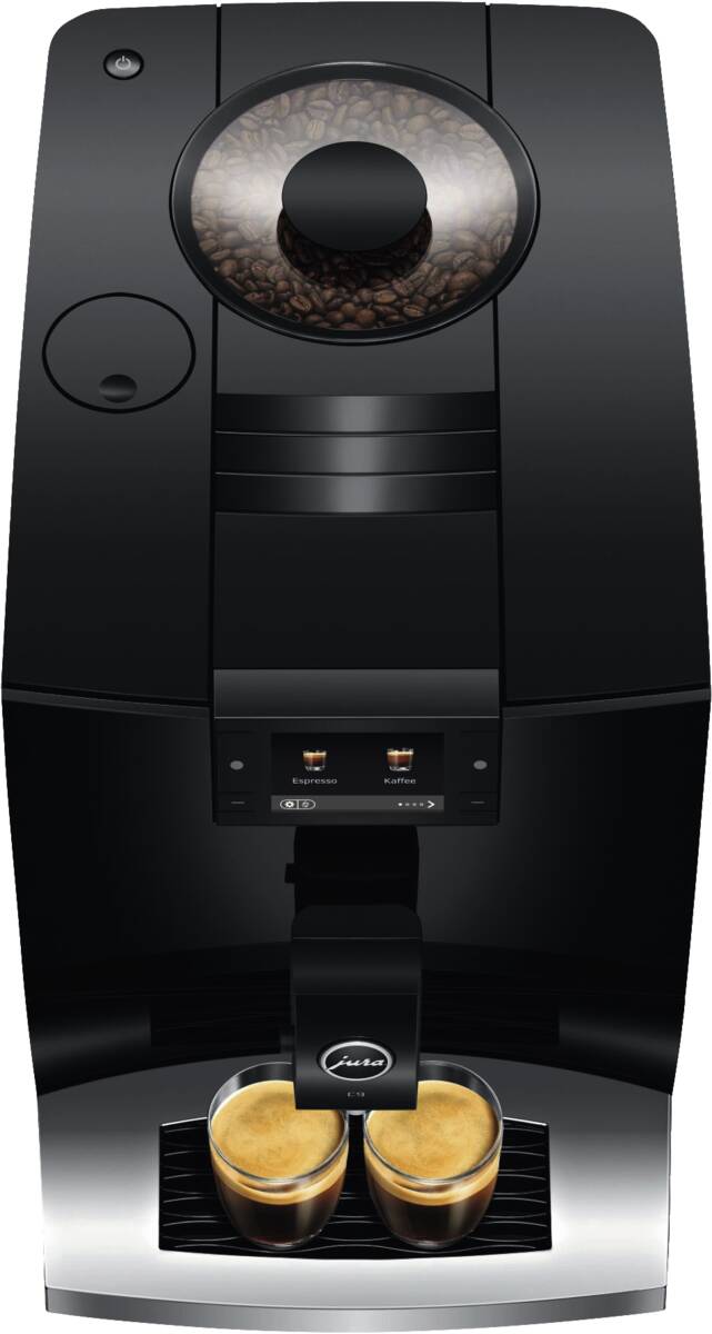 JURA C9 (EA), 17 Spezialitäten, Hot+Lig Piano Kaffeevollautomat Produktbild 4