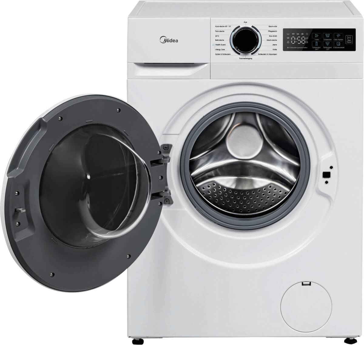 Midea MF110W80B-14A10 Waschmaschine Weiß Produktbild 2