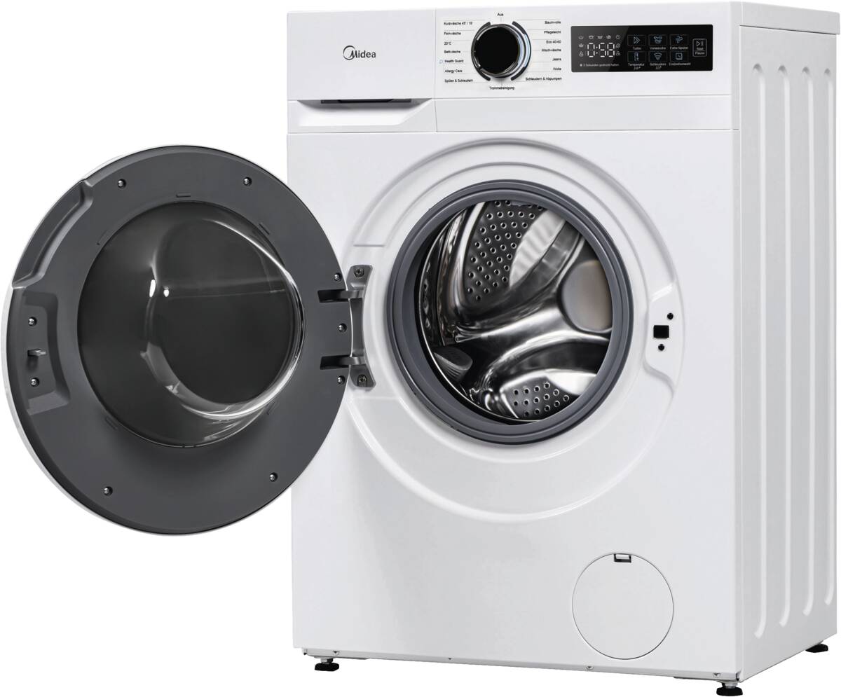 Midea MF110W80B-14A10 Waschmaschine Weiß Produktbild 3