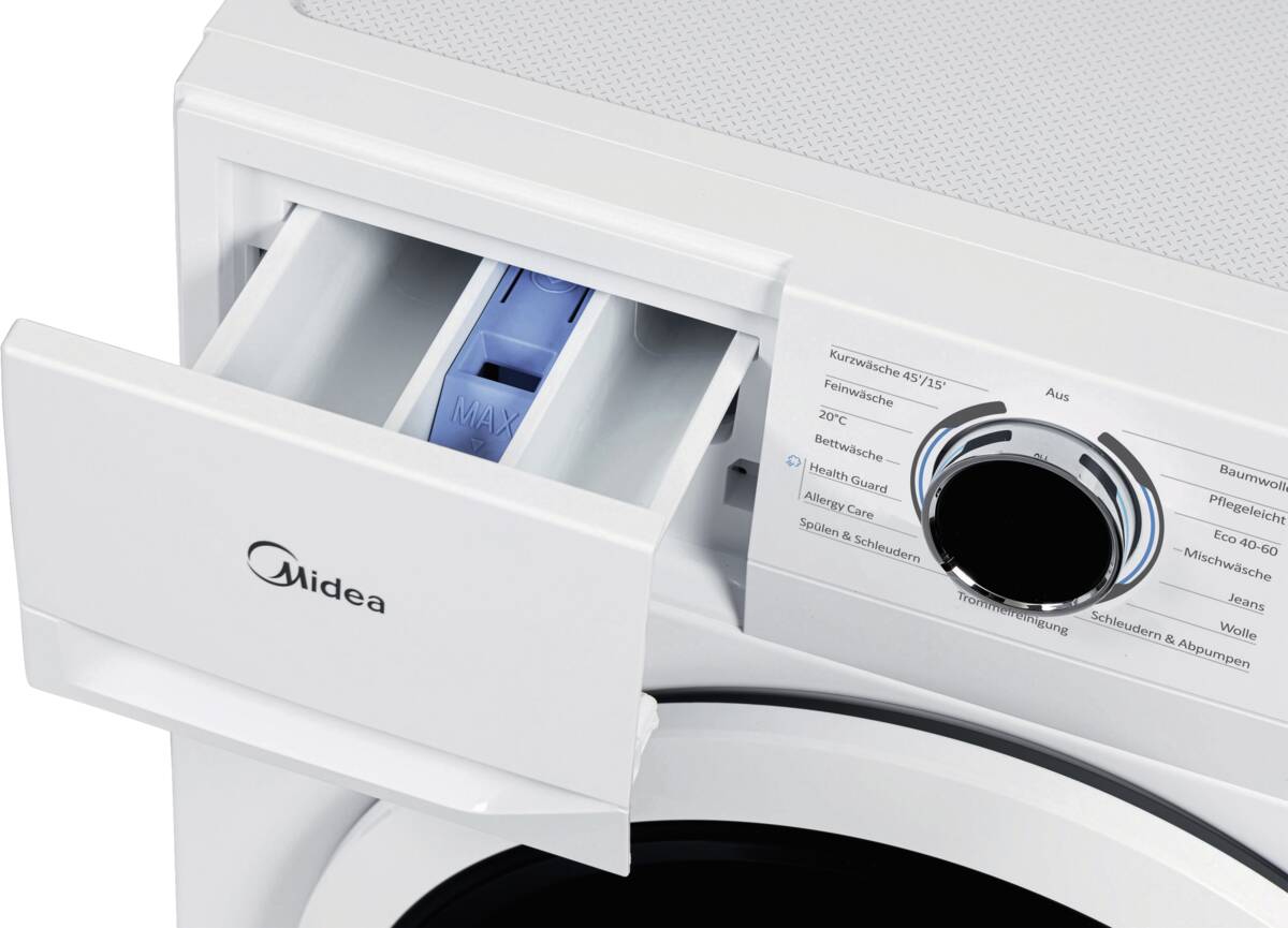 Midea MF110W80B-14A10 Waschmaschine Weiß Produktbild 4