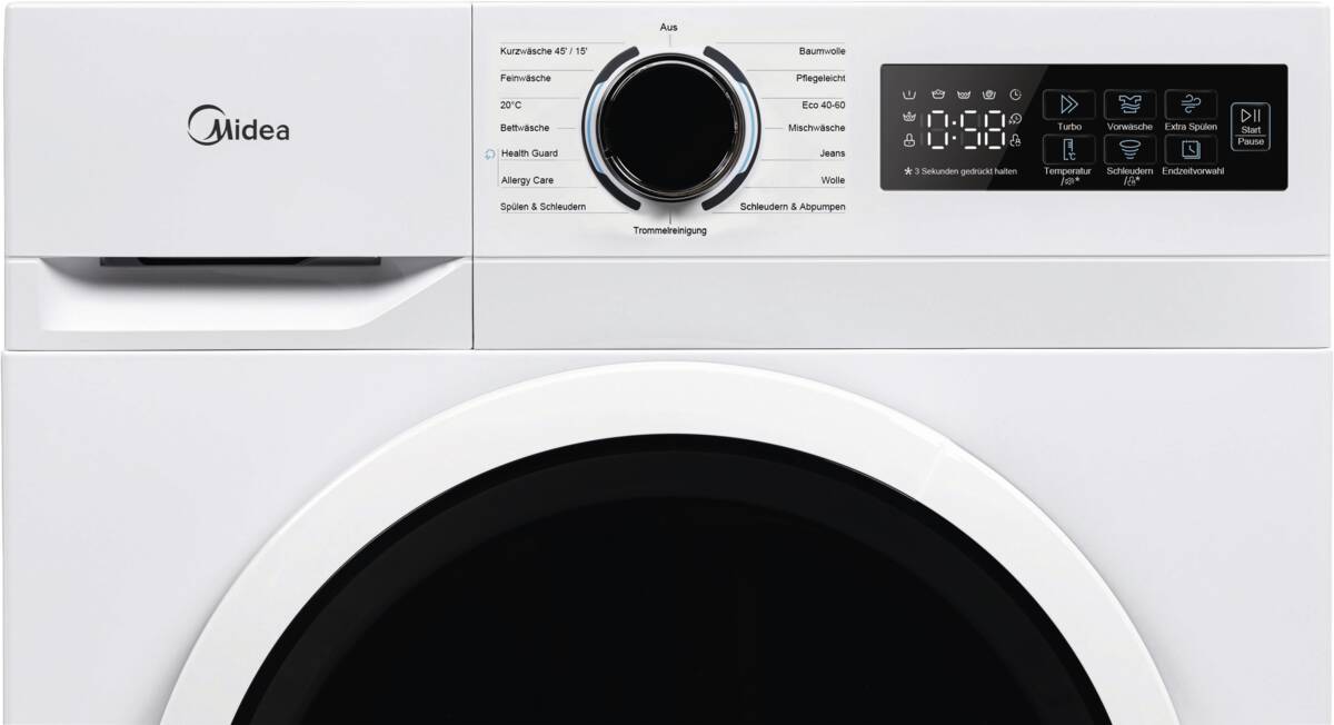 Midea MF110W80B-14A10 Waschmaschine Weiß Produktbild 6