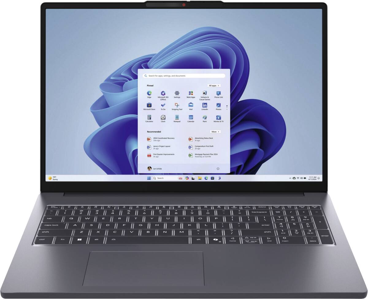 Lenovo IdeaPad Slim 3 16ARP10 Lunagrau Notebook