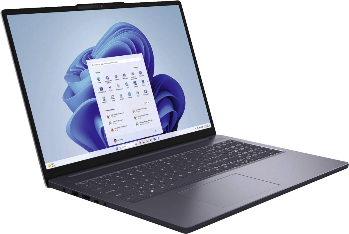 Lenovo IdeaPad Slim 3 16ARP10 Lunagrau Notebook Produktbild 2