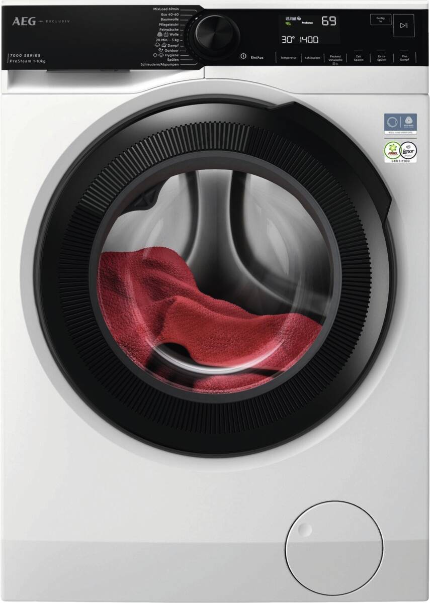 AEG LAVAMAT LR7EP-ECO3 Weiß Waschmaschine