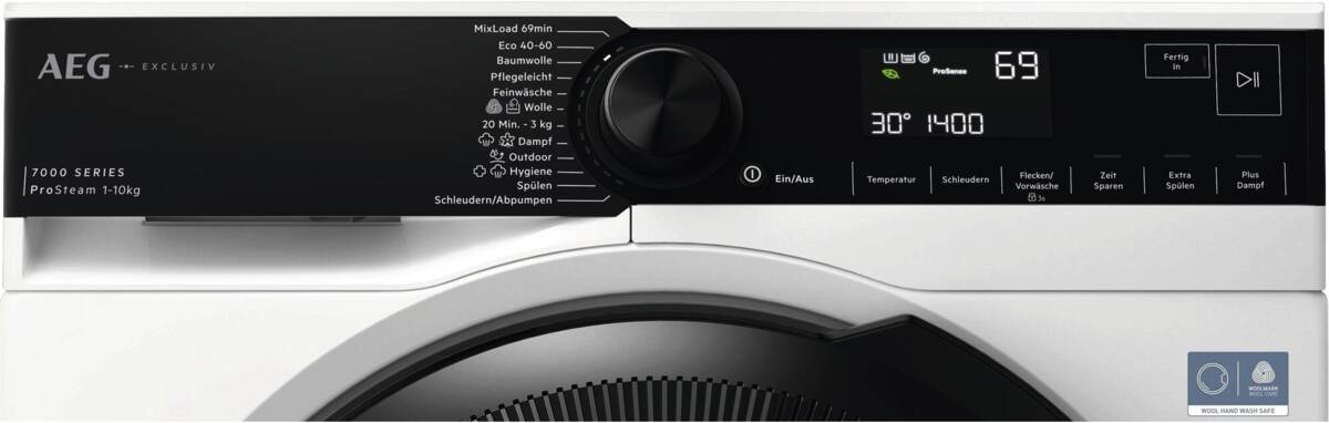 AEG LAVAMAT LR7EP-ECO3 Weiß Waschmaschine Produktbild 2