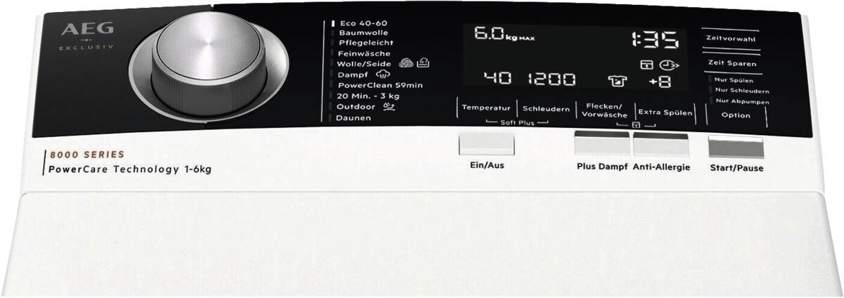 AEG LAVAMAT LTR86EP3ECO Weiß Waschmaschine Produktbild 2