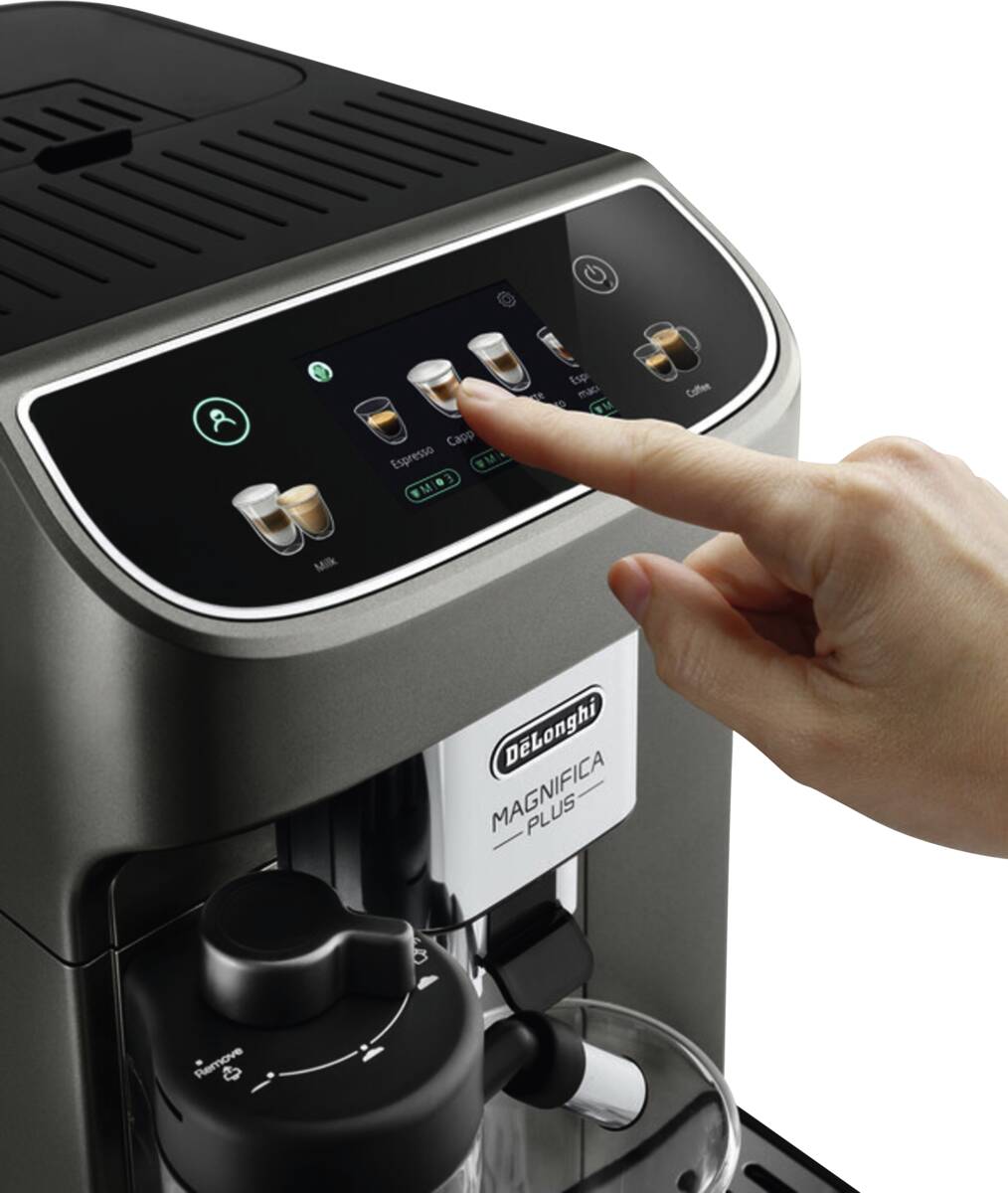 De’Longhi ECAM320.70.TB: Getränkewahl am Touchdisplay