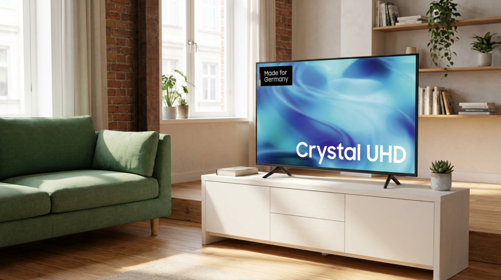 43 Zoll im Alltag: Passt der Samsung zu deinem Fernsehabend?: illustrative Wohnszene